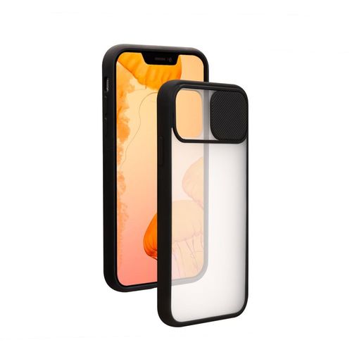 Bigben Connected Soft Case - Coque De Protection Pour Téléphone Portable - Tpe, Polyuréthanne Thermoplastique (Tpu) - Noir - Pour Apple Iphone 12, 12 Pro