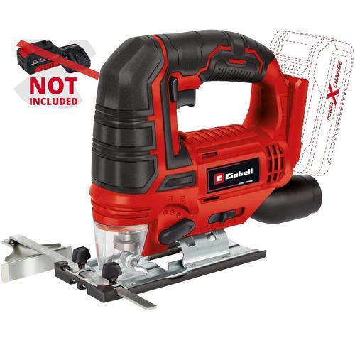 Einhell Scie sauteuse sans fil TC-ST 18 Li-Solo (Li-Ion, 18 V, amplitude 20 mm, biseau max. 45°, fonction pendulaire réglable , support de lame de scie sans outil, batterie et chargeur non inclus)