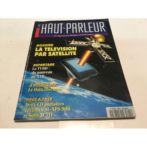 Le Haut Parleur N° 1801 / Juin 1992 . La Télévision Par Satellite.