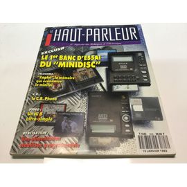 Le Haut Parleur N° 1808 / Janvier 1993 . Le 1er Banc D’Essais Du Minidisc
