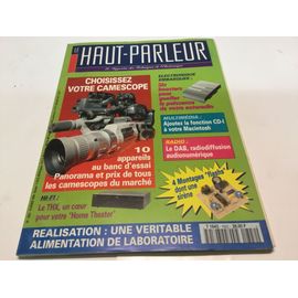 Le Haut Parleur N° 1822 / Mars 1994. Choisissez Votre Caméscope.