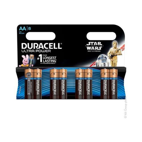 Pile Duracell AAx8 Ultra LR06 Star Wars