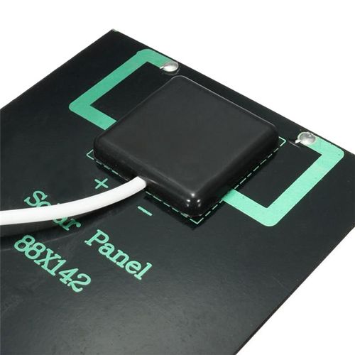 Portable Extérieur De Chargeur De Batterie D'usb De Panneau Solaire De 2w 5v Pour Le Chargeur Solaire Imperméable De Polysilicium De Banque De Puissance De Téléphone Portable
