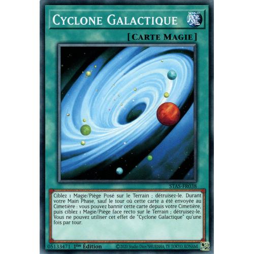 Yu Gi Oh Stas Fr038 Cyclone Galactique