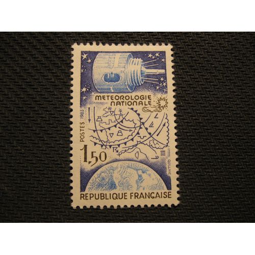 Timbre "Météorologie Nationale" 1983 - Y&t N° 2292