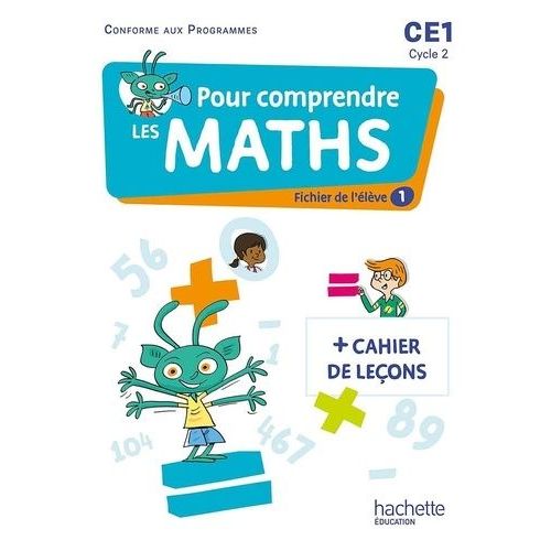 Pour Comprendre Les Maths Ce1 - Fichiers De L'élève 1 Et 2 + Cahier De Leçons