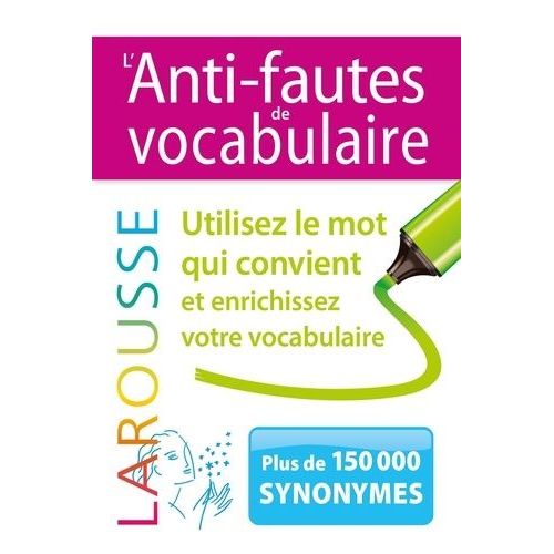 L'anti-Faute De Vocabulaire