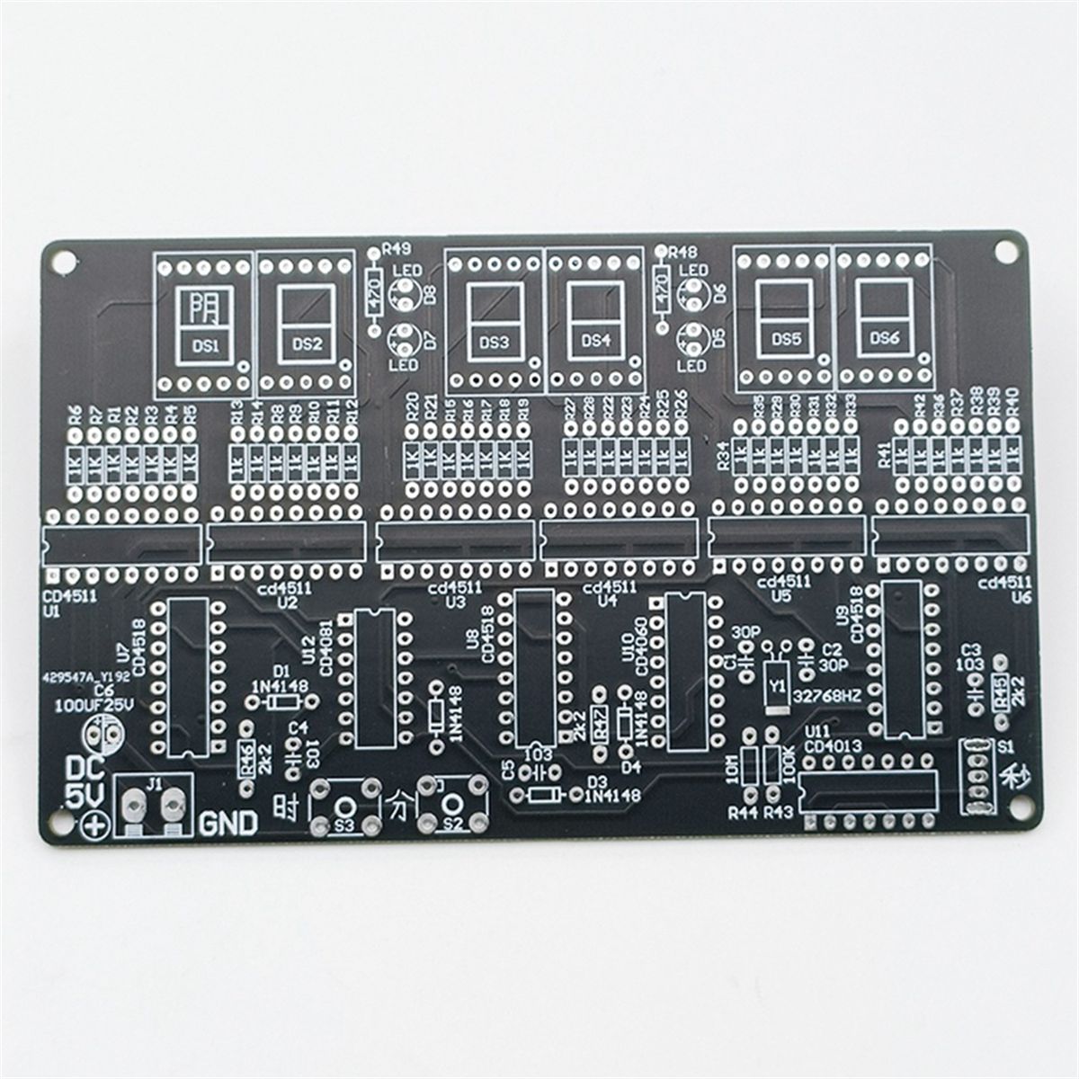 DC 4,5 V-5,5 V 6 Bits Kit D'Horloge  Circuit NumRique Horl... - 4