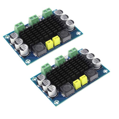 2 PièCes XH-M542 100W Carte Amplificateur Audio DC 12V 26V TPA3116D2 Module D'Ampli NuméRique Haute Puissance Mono Canal