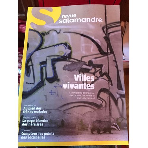 Revue Salamandre Villes Vivantes N 281 Avril Mai 2024