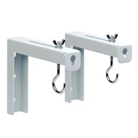 2 PièCes Support de Rideau Projecteur éCran en L Suspension D'Extension RéGlable