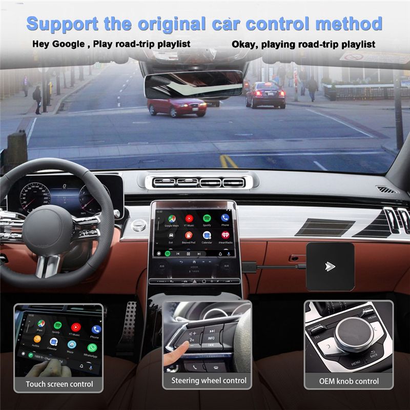 Cbl  Sans Android Auto Carplay pour Car Ai Box SystMe Li... - 4