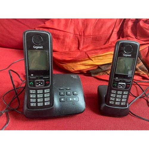 Téléphone Gigaset A420A duo noir