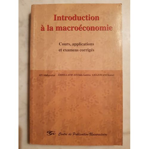 Introduction À La Macroéconomie
