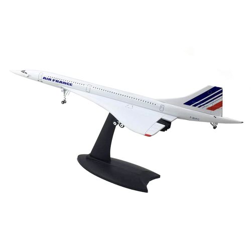 1/200 Avion De Passagers Supersonique Concorde Air France Airways Modèle Pour La Collection D'affichage Statique
