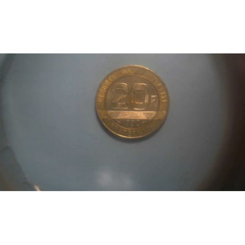 20 Francs 1992 V Fermé