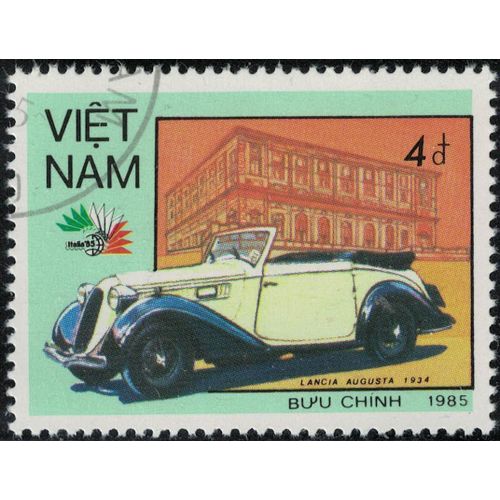 Vietnam 1985 Oblitéré Used Transports Voiture Car Lancia Augusta 1934 Su