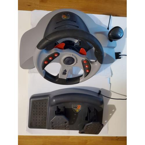 Mc2 Racing Wheel And Pedals For The Ps