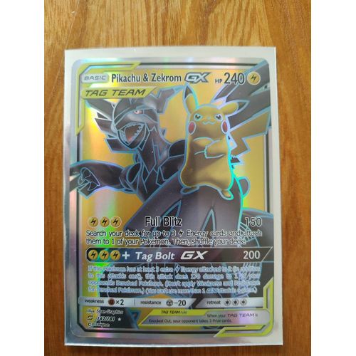 Pikachu & Zekrom Gx