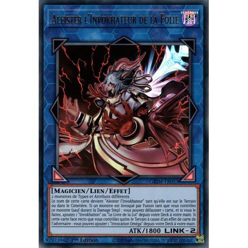 Aleister L'invokhateur De La Folie - Geim-Fr053 En Fr Et Ultra Rare.