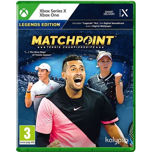 Matchpoint - Tennis Championships - Xbox One / Xbox Sx Xbox ...