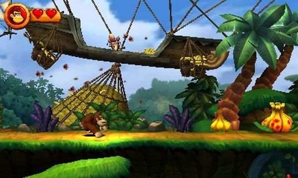 Donkey Kong Country Returns 3d 3ds - 2