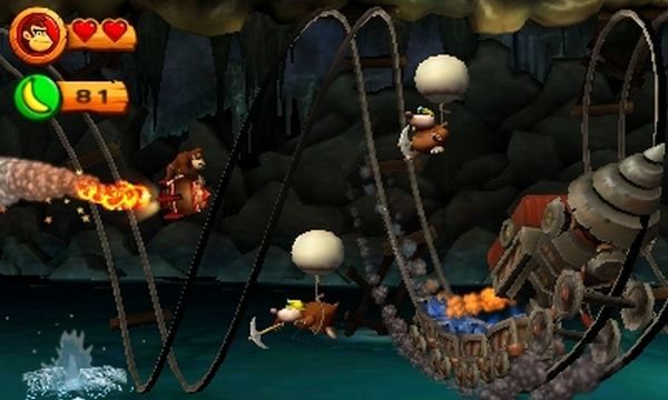 Donkey Kong Country Returns 3d 3ds - 4