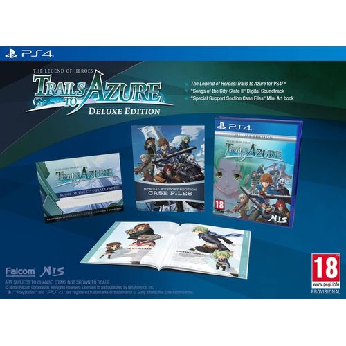 The Legend Of Heroes: Trails To Azure - Deluxe Edition Ps4