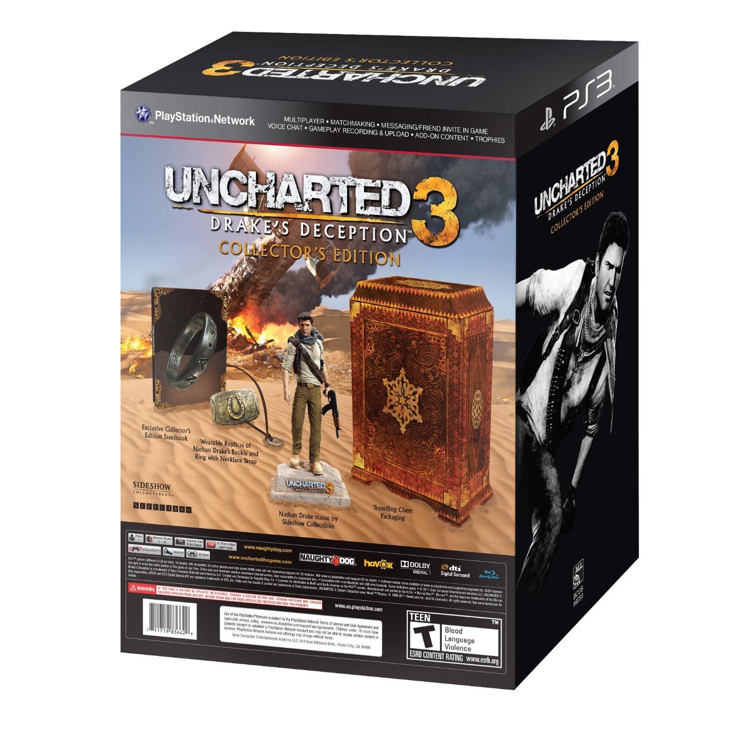 Uncharted 3 Collector's Edition Ps3