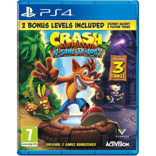 Crash Bandicootn Sane Trilogie Ps4