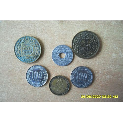 Lot Monnaies/ Colonie Française En Ttb+