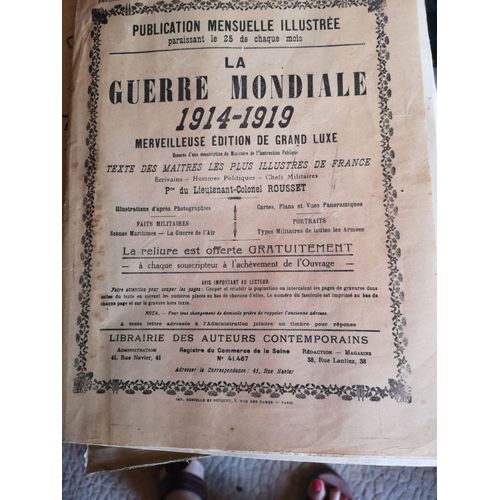 Journaux Guerre 1914 1919