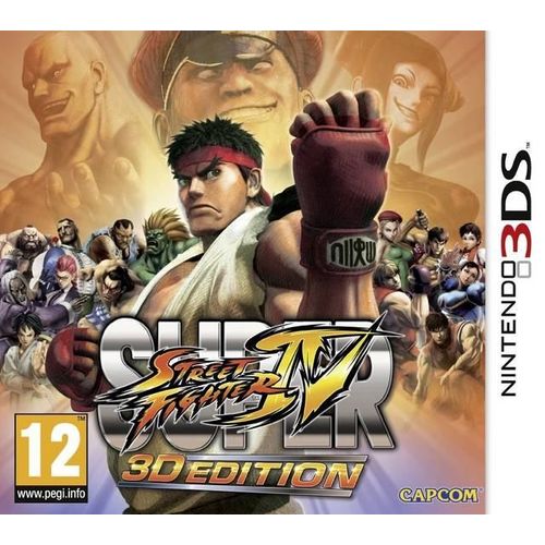 Super Street Fighter Iv: 3d Edition (Italian Cover) - 3ds
