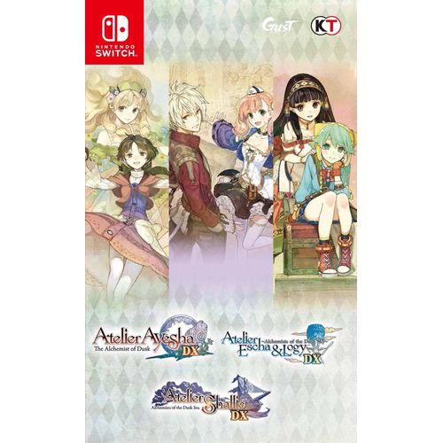 Atelier Dusk Trilogy Deluxe Pack (Multi-Language) - Switch (Asie)