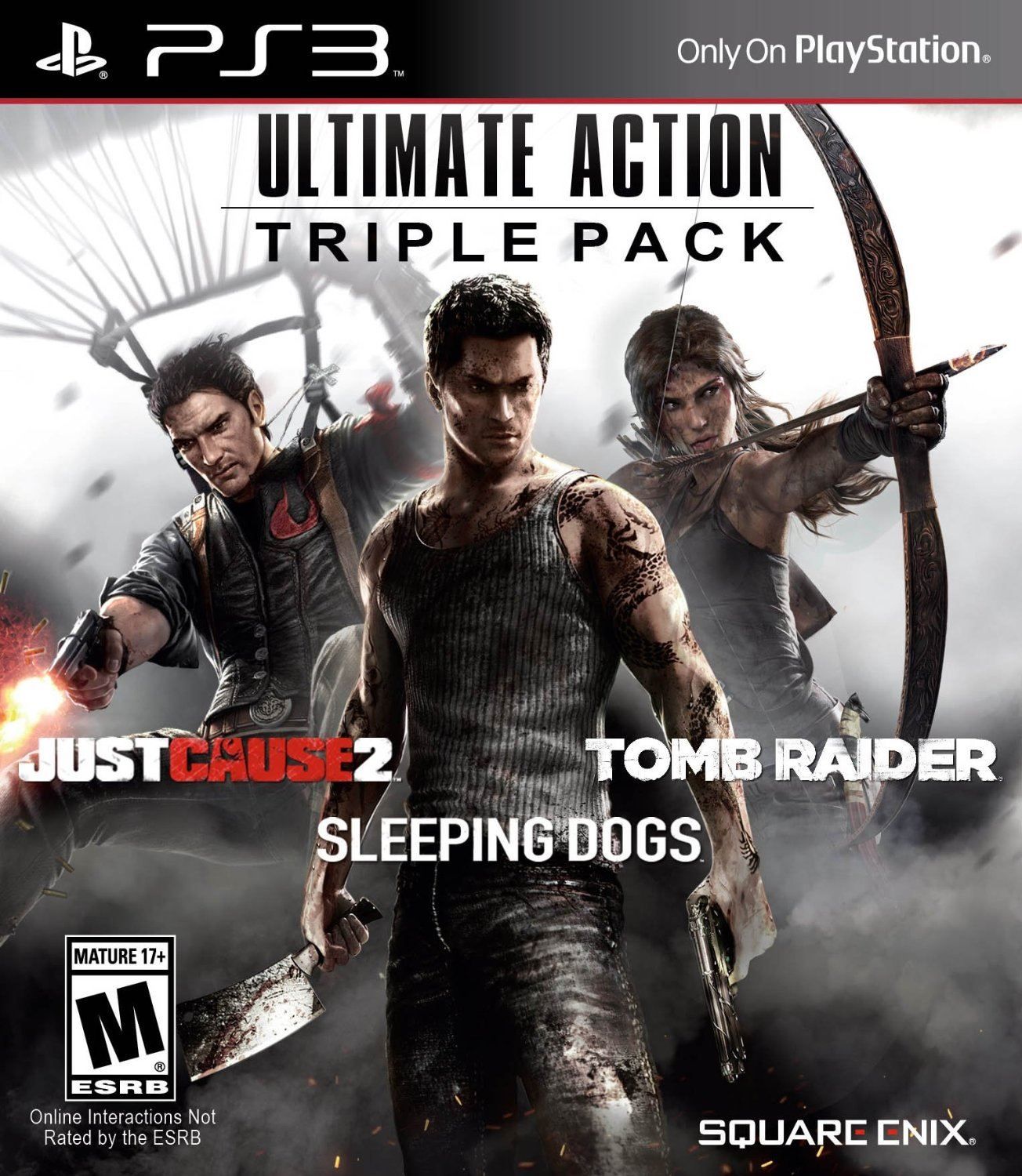Just Cause 2, Sleeping Dogs & Tomb Raider Bundle (Import) Ps...
