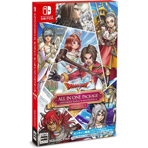Dragon Quest X Online All-In-One Package Version (Version 1 - 7) (Code In A Box) - Switch (Japon)
