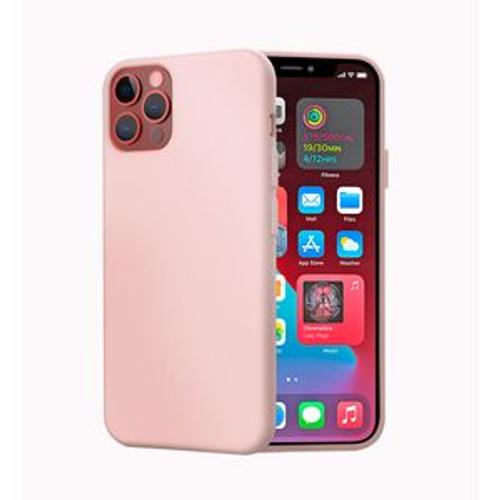 Mag Case Coque Silicone Iphone 12/12 Pro Rose