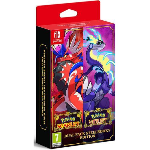 Pokemon Scarlet And Violet Double Pack [Steelbook Edition] - Switch