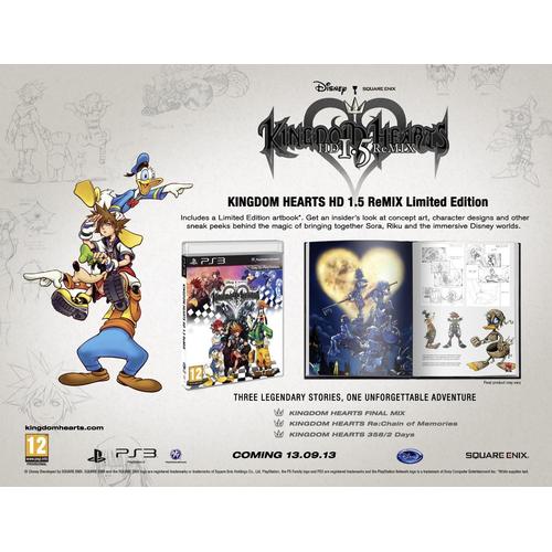 Kingdom Hearts Hd 1.5 Remix - Limited Edition [Import Anglais] [Jeu Ps3]