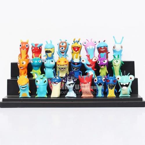 24 Pcs Slugterra Mignon Pvc Figurines Jouets Mmk85