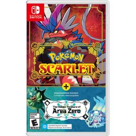 Pokemon Scarlet + The Hidden Treasure Of Area Zero - Switch (Us)