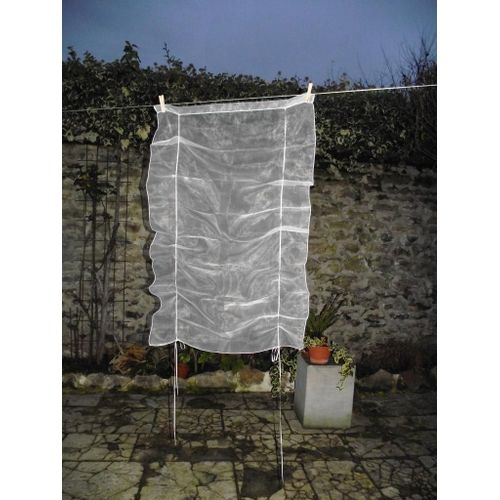Voilage 100% Polyester 2 Rubans De Fronçage Pour Plisser Et Varier La Hauteur