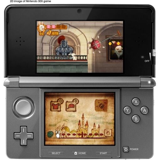 Rabbids Travel In Time 3d - 3ds (Us) - 4