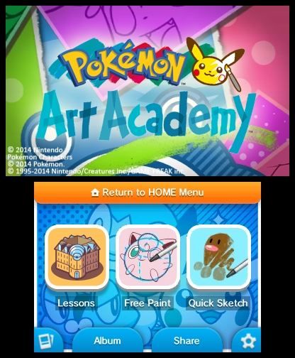 Pokemon Art Academy - 3ds (Us)