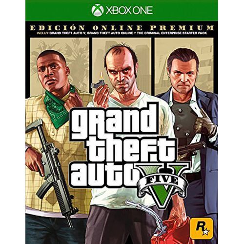 Grand Theft Auto V: Premium Online Edition (Latam Cover) - Xbox One (Us)