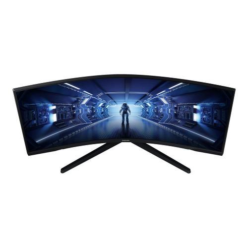 Samsung Odyssey G5 C34G55TWWU - G55T Series - écran LED - incurvé - 34" - 3440 x 1440 UWQHD @ 165 Hz - VA - 250 cd/m² - 2500:1 - HDR10 - 1 ms - HDMI, DisplayPort - noir