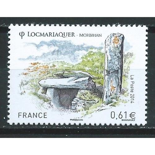Série Touristique Locmariaquer (Morbihan) Grand Menhir Brisé, Table De Marchand, Tumulus D'er Grah Et Les Pierres Plates 2014 N°4882