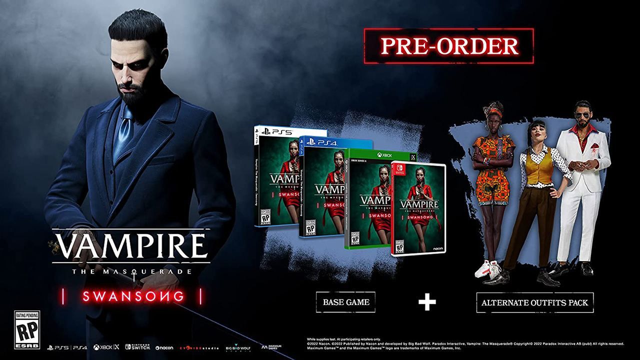 Vampire: The Masquerade - Swansong - Xbox Series X (Us)