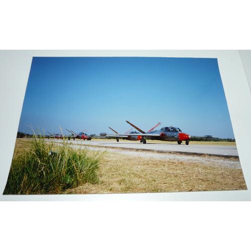 Fouga-Magister, École De L'air Dv 05/312 Salon-De-Provence, Lot De 2 Photos