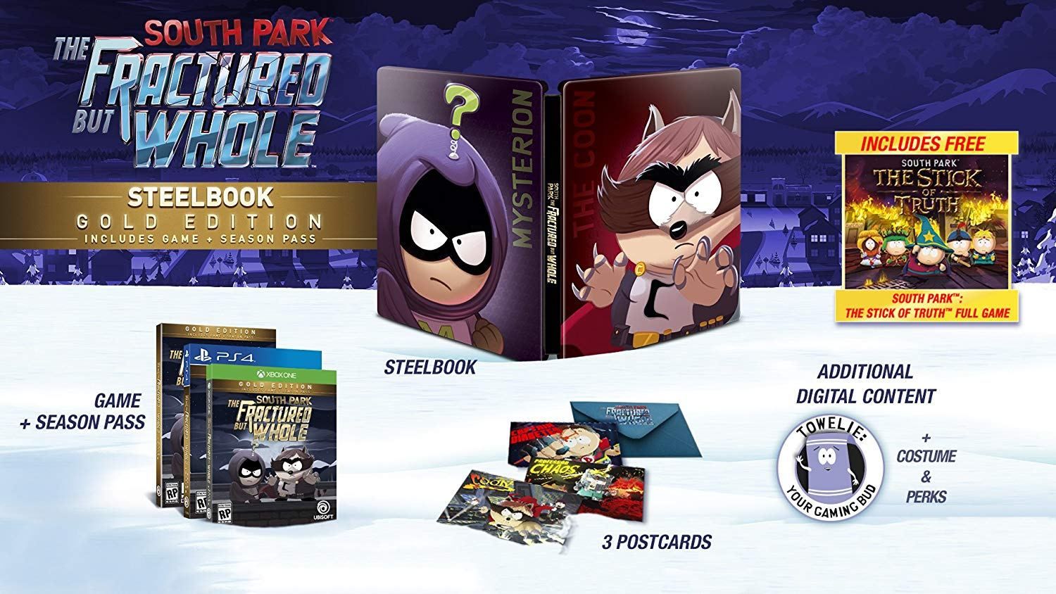 South Park: The Fractured But Whole [Steelbook Gold Edition]...